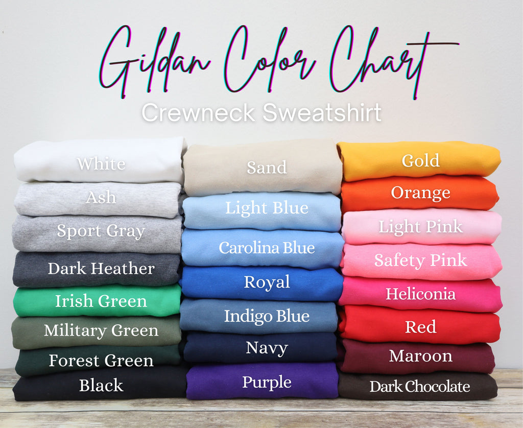 "God is good" Embroidered Crewneck Sweatshirt