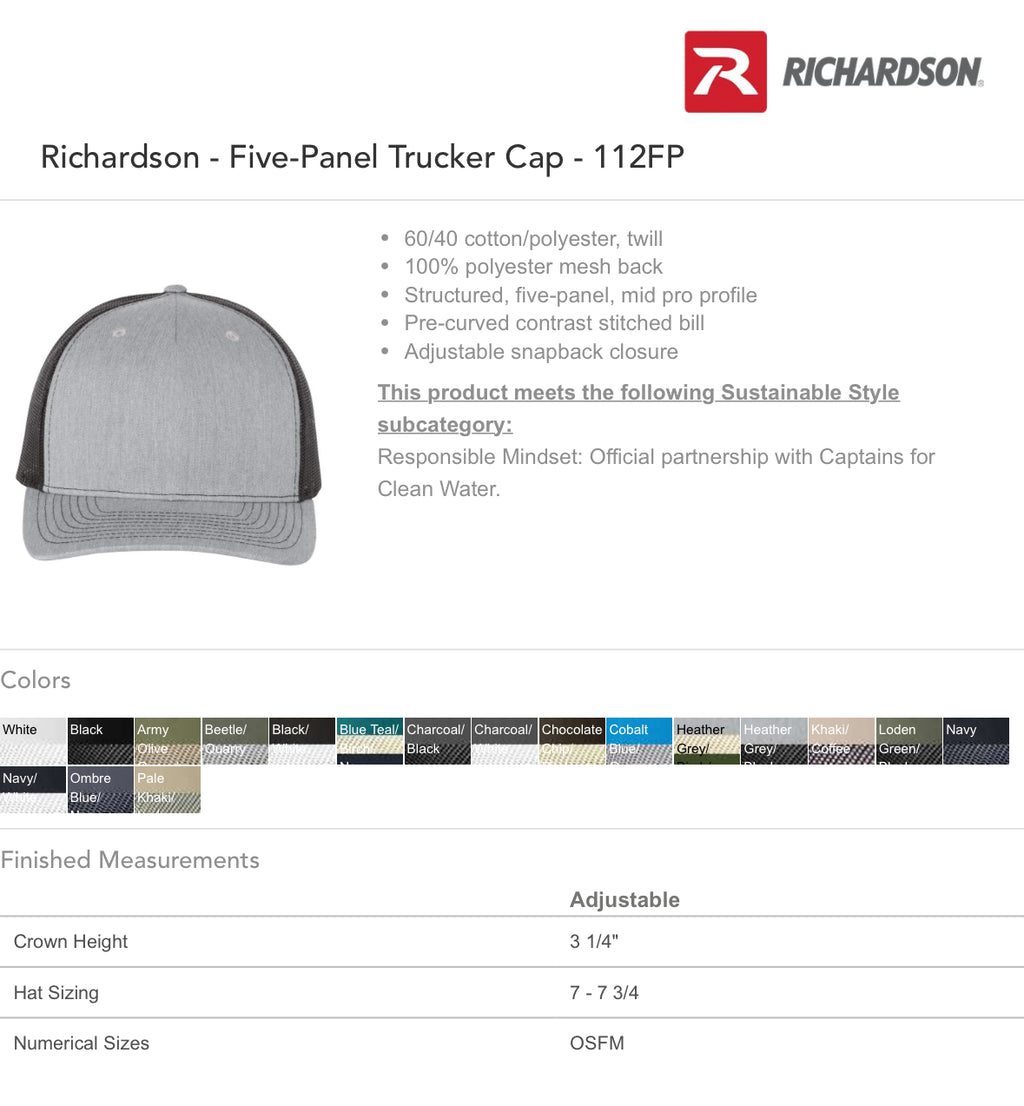 "AMEN." Richardson 112 Adjustable Trucker Hat